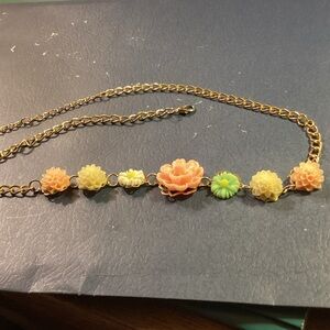 Flower necklace